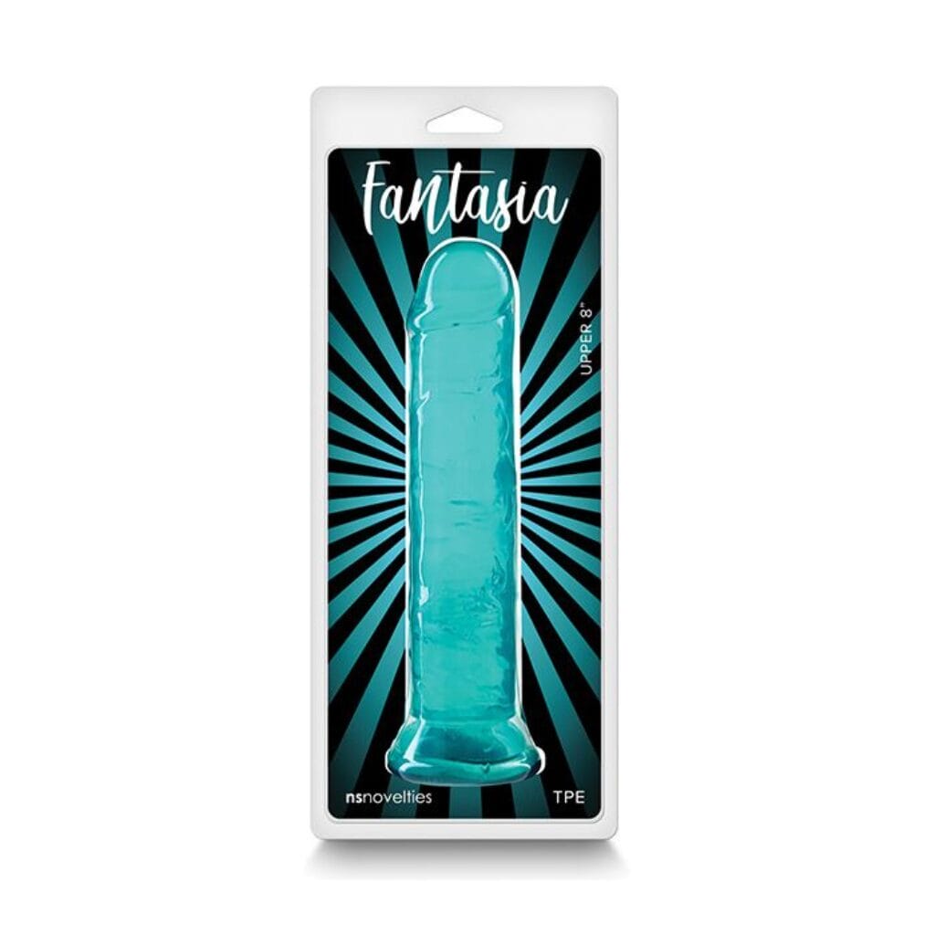 Fantasia Upper 8 Dildo - Teal 1