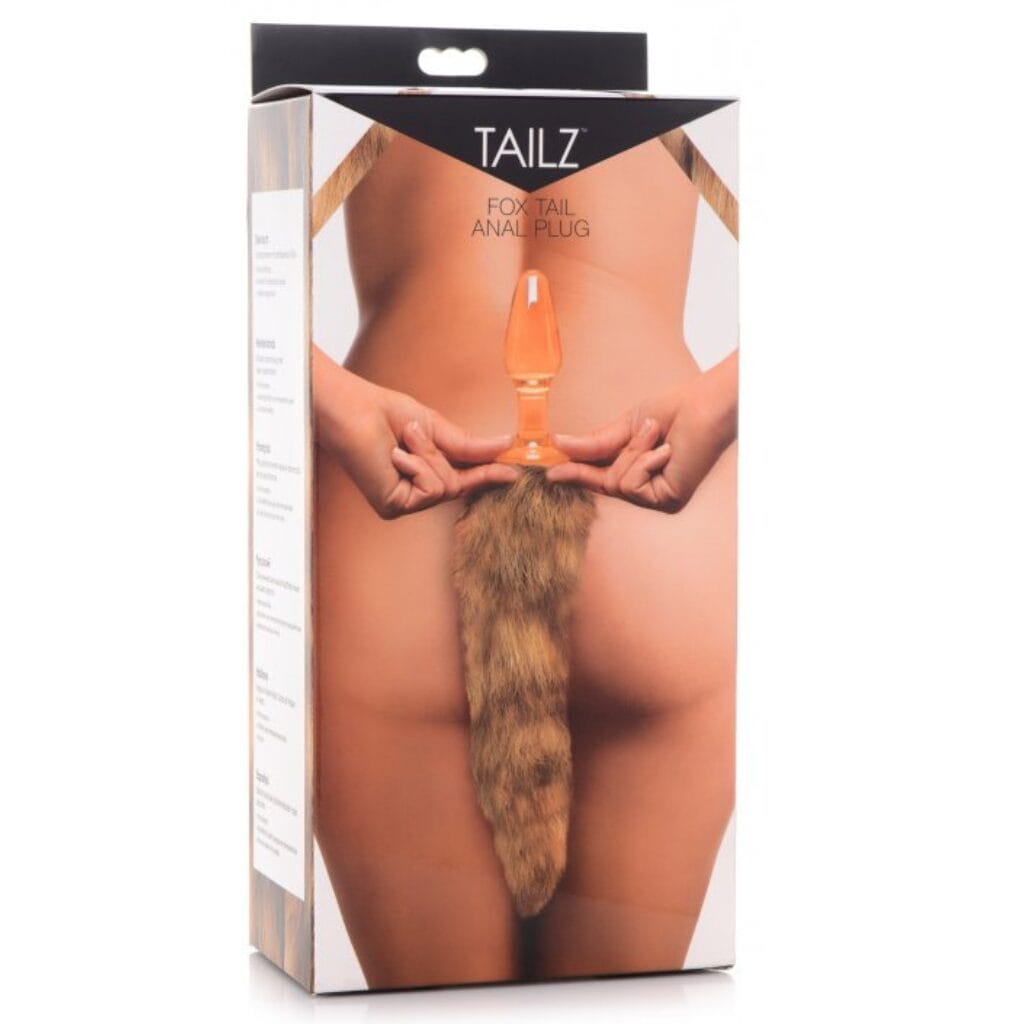 Fox Tail Glass Anal Plug 1