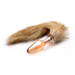 Fox Tail Glass Anal Plug 3