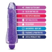 Glow Dicks Molly Glitter Vibrator