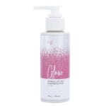 Glow Pink Cupcake Shimmer Body Lotion - 4 oz Silver 1