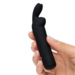 Happy Rabbit Rechargeable Bullet - Black 2