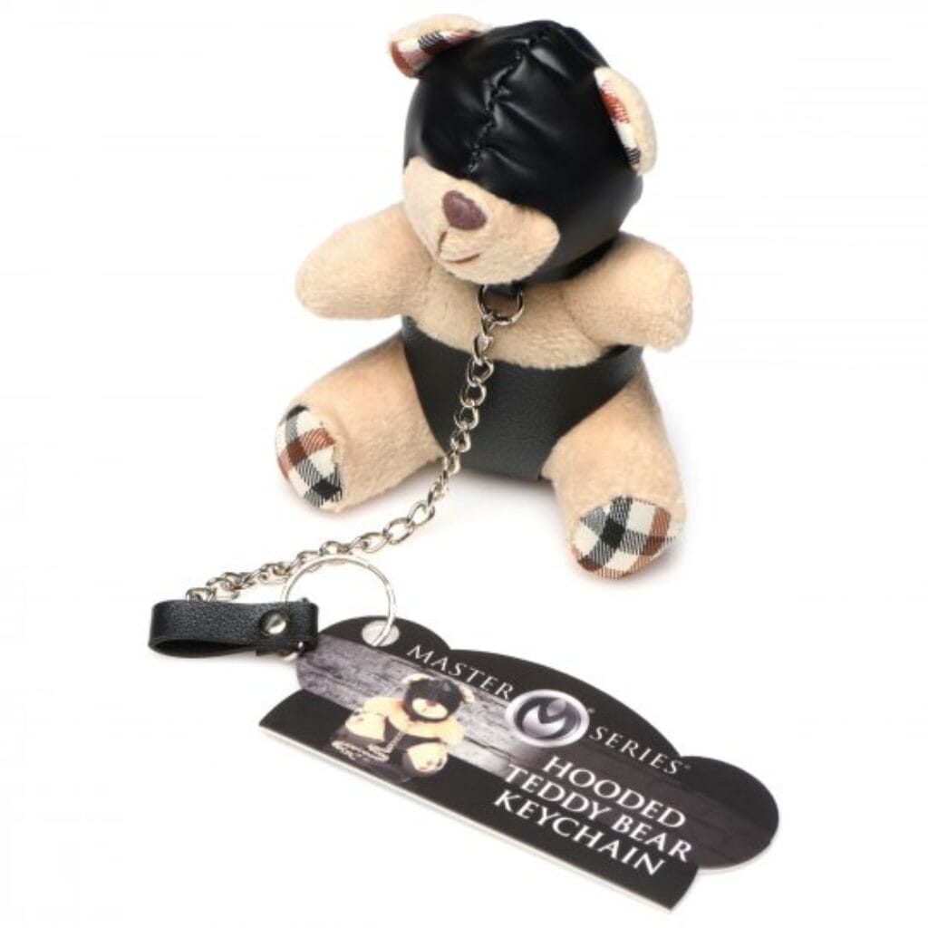 Hooded Teddy Bear Keychain 1