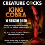 King Cobra Silicone Dildo - 18 Inch 4