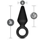 Loop Plug - Small - Black 3