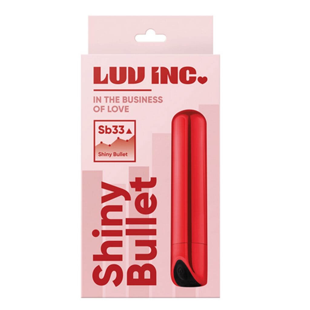 Luv Inc Shiny Bullet - Red 1