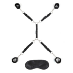 Lux Fetish Bed Spreader Black 2