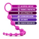 Luxe - Silicone 10 Beads - Pink 2