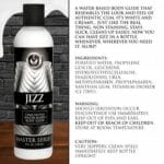 Master Series Jizz Unscented Lube - 8 oz 4