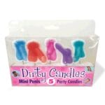 Mini Penis Dirty Candle Set – Set of 5 2