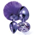 Nixie Metal Butt Plug Set purple 2