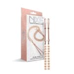 Nixie Pearl Drop Tweezer Nipple Clamps - Rose Gold 2