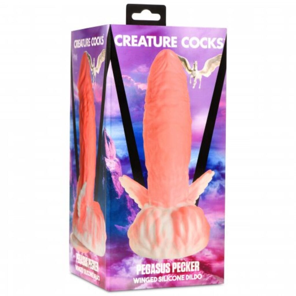 Pegasus Pecker Winged Silicone Dildo 1