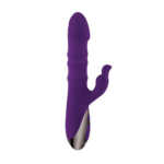 Playboy Pleasure Hop To It Rabbit Vibrator - Acai 2