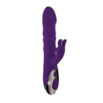 Playboy Pleasure Hop To It Rabbit Vibrator - Acai 3