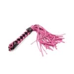 Plesur 15 Leather Flogger - Pink 1