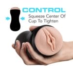 Pussy with Pleasure Orbs - Self Lubricating Stroker 2