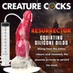 Resurrector Phoenix Squirting Silicone Dildo 1