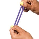 Romp Remix Trio Penis Ring Set of 3 - Purple 5