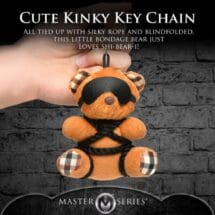 Master Series Bound Teddy Bear Keychain