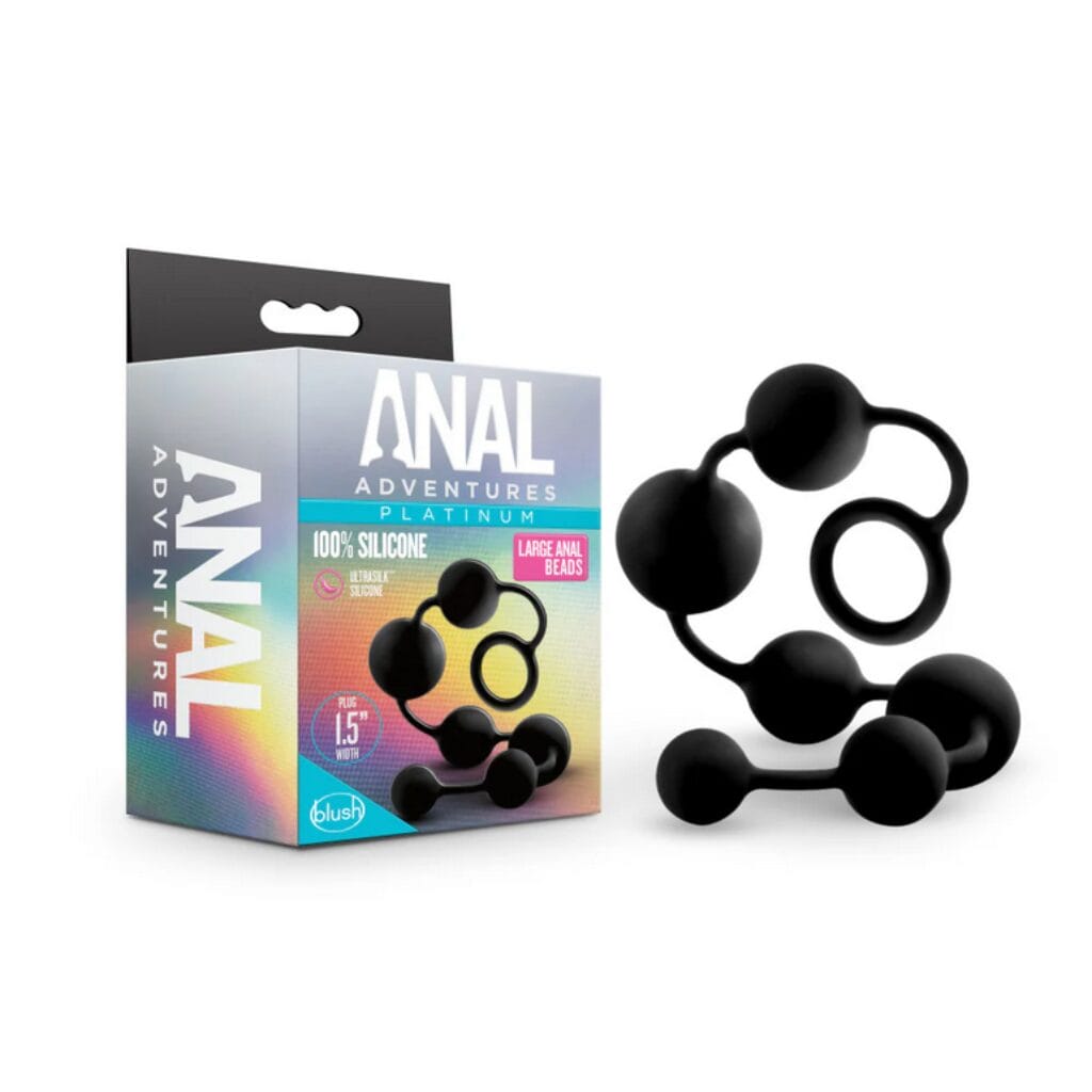 Silicone Large Anal Beads 1