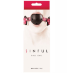 Sinful Ball Gag - Pink 2