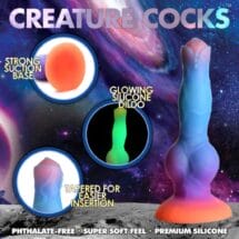 Creature Cocks Space Cock Glow Dildo