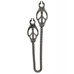 Spartacus Black Butterfly Style Nipple Clamps 1