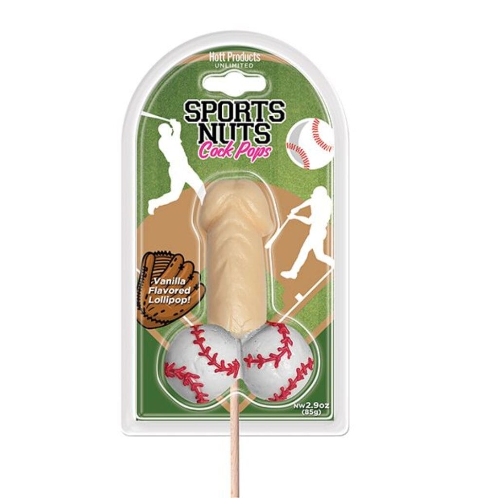 Sports Nuts Cock Pop Baseballs - Vanilla 1