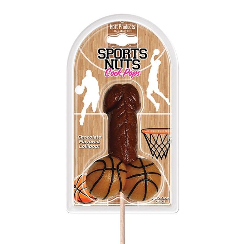 Sports Nuts Cock Pop Basketballs - Chocolate 1