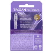 Trojan Her Pleasure Condoms 3pk