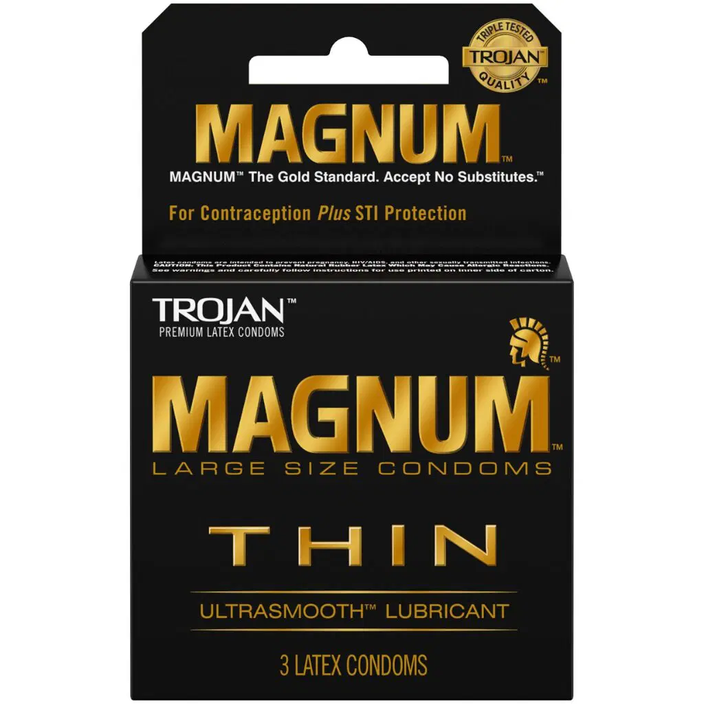 Trojan Magnum Thin Condoms 1