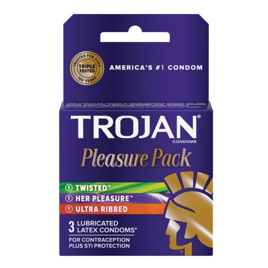 Trojan Pleasure Pack Condoms 1