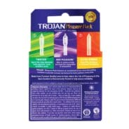 Trojan Pleasure Pack Condoms 3pk