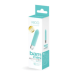 VeDO Bam Mini Rechargeable Bullet Vibe - Turquoise 1