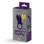 VeDO Sexy Bunny Rechargeable Ring - Deep Purple 1