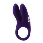 VeDO Sexy Bunny Rechargeable Ring - Deep Purple 2