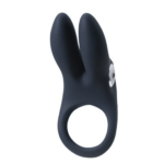 VeDO Sexy Bunny Rechargeable Ring - Just Black 2