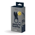 VeDO Sexy Bunny Rechargeable Ring - Just Black 3