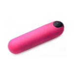 Vibrating Bullet with Remote Control - Pink 2