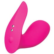 Lovense Flexer Dual Panty Vibrator - Pink