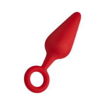 Forto F-10 Anal Pull Plug Large Red