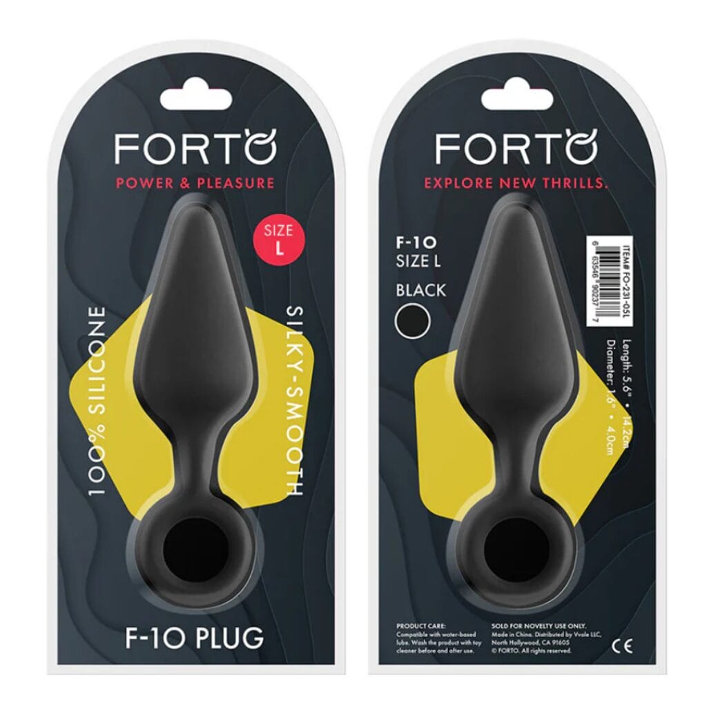 FORTO F-10 Plug-Pull Ring Black Large 3
