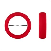 FORTO F-64 Cock Ring 45mm Wide Medium Red
