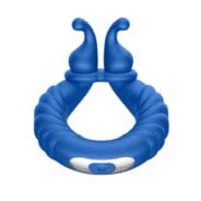 Forto F-24 Vibrating Cockring Blue