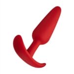 Forto F-31 Silicone Anal Plug Large red 1