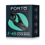 Forto F-48 Double Cockring Black 4