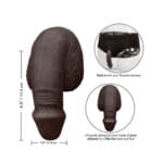 Packer Gear 5 Silicone Packing Penis Black 1