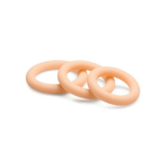 Jock Silicone Cock Ring Set 3pk - Light