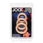 Curve Toys Jock Silicone Cock Ring Set of 3 - Light 3